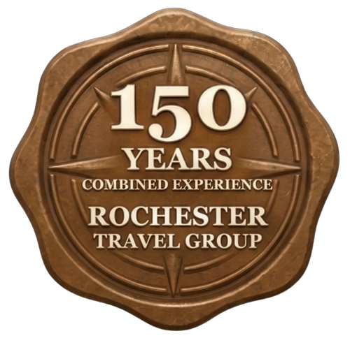 Rochester Travel Group has 150 Years of Combined Experience
